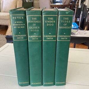 Set of (4) F. Hopkinson Smith Hardcover Books